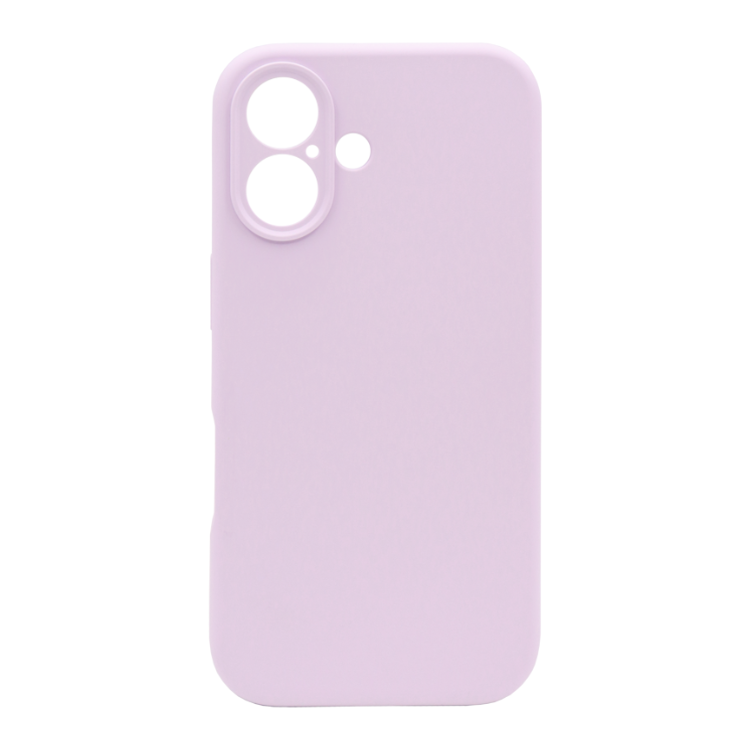 Silikonski ovitek za Apple iPhone 16, Light Purple
