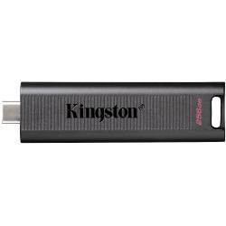 USB C disk Kingston 256GB DT Max, 3.2 Gen2, 1000/900MB/s, kovinski, drsni