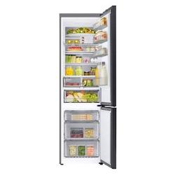 Hladilnik z zamrzovalnikom Samsung Bespoke RB38C7B5C22/EF Wi-Fi, 390 l, C, 203 cm, črna