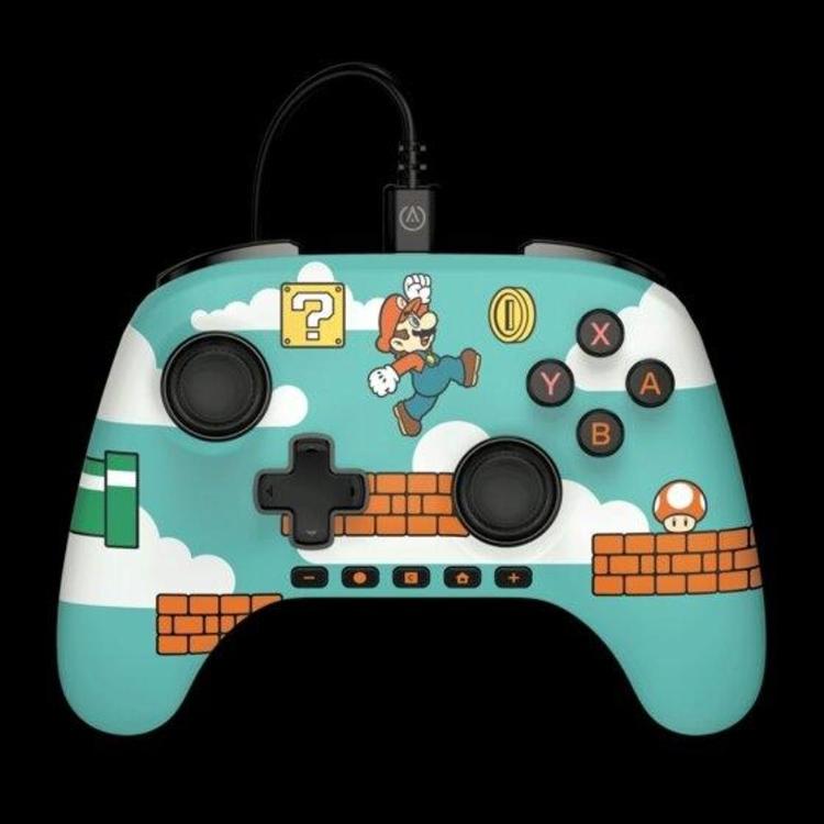 Žični igralni plošček za Nintendo Switch 2 Mario Time – udoben in natančen nadzor z atraktivnim Mario dizajnom za še več igralne zabave.