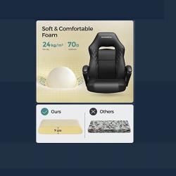 Gaming stol Songmics OBG38BKV1, črn