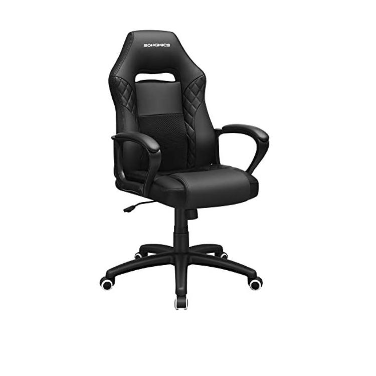 Gaming stol Songmics OBG38BKV1, črn