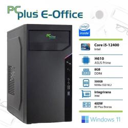 Namizni računalnik PCPLUS e-Office i5-12400 8GB 512GB NVMe SSD Windows 11