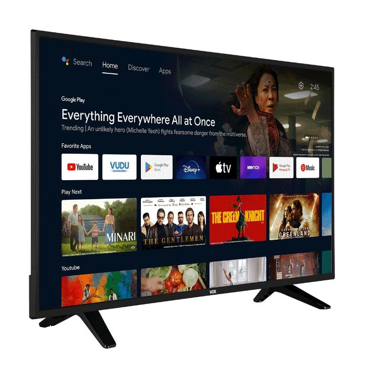 Televizor VOX 43VAF550B Full HD, Direct LED, Smart TV, diagonala 109 cm