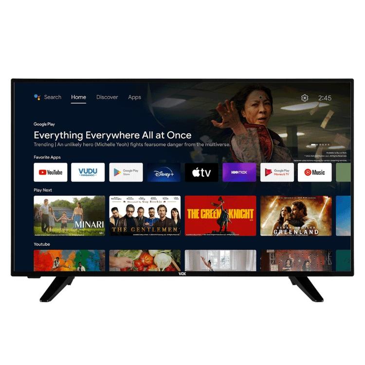 Televizor VOX 43VAF550B Full HD, Direct LED, Smart TV, diagonala 109 cm