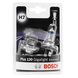 Žarnica Bosch H7 12V 55W Gigalight Plus 120, 2/1