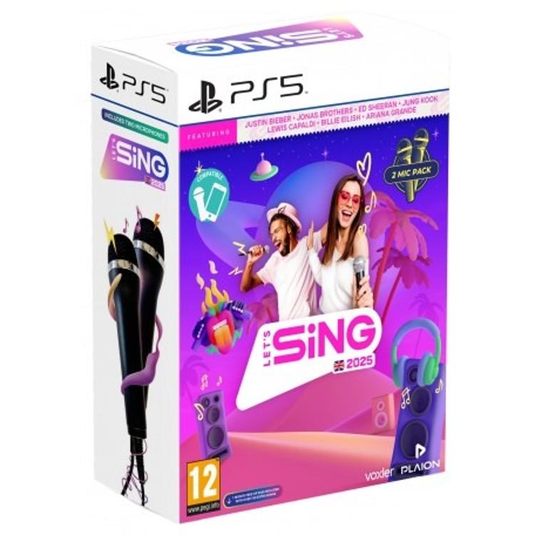 Igra Let\'s Sing 2025 - Double Mic Bundle za Playstation 5