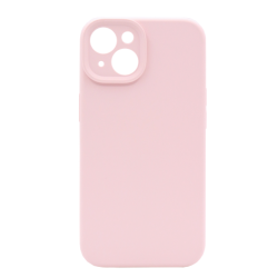 Silikonski ovitek (liquid silicone) za Apple iPhone za 14 Plus, Soft, pastelno roza