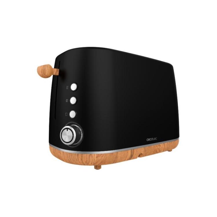 Opekač kruha Celotec TrendyToast 900 Black Woody