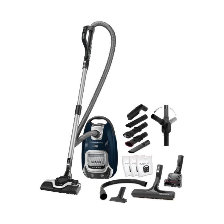 Sesalnik Rowenta Silence Force Allergy, RO7481EA, na vrečko + avto kit_1