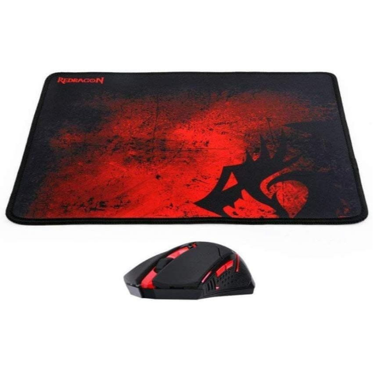 Brezžična miška Redragon M601-WL + podlaga, set 2v1