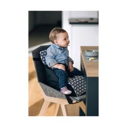 Otroški prenosni stolček FreeON Fold & Go, črn