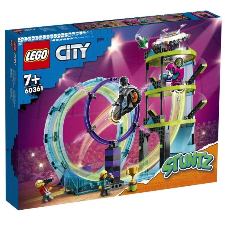 Lego City Skrajni izziv za voznike kaskaderje - 60361 