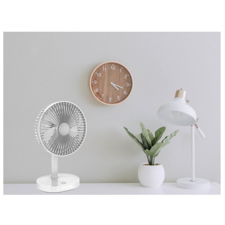 Namizni ventilator z LED lučko Platinet