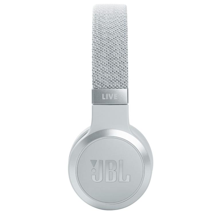 JBL slušalke Live 460NC, bele-5