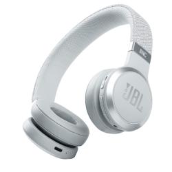 JBL slušalke Live 460NC, bele-4