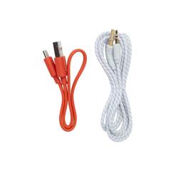 JBL slušalke Live 460NC, bele-6