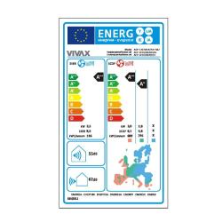 Klima Vivax R+ Design, 2,6 kW, bela, z montažo_7