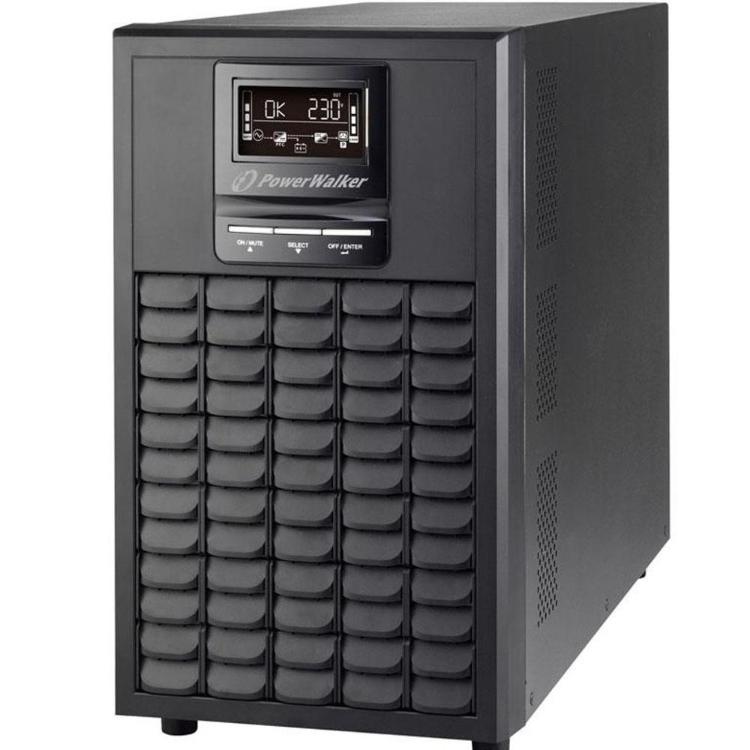 UPS naprava PowerWalker z LCD zaslonom in tehnologijo neprekinjenega napajanja zagotavlja zanesljivo zaščito strežnikov, delovnih postaj ter omrežne opreme pred izpadi električne energije.