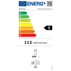 Hladilnik Electrolux LRB1DE33W, enovratni