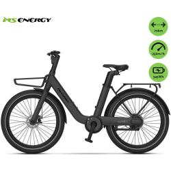 Električno kolo MS Energy Cityzen C102, 24 x 3", 250W motor, sivo