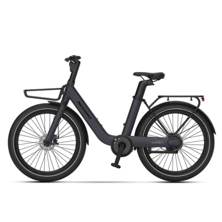 Električno kolo MS Energy Cityzen C102, 24 x 3", 250W motor, sivo