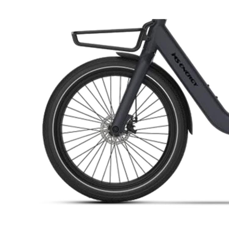 Električno kolo MS Energy Cityzen C102, 24 x 3", 250W motor, sivo