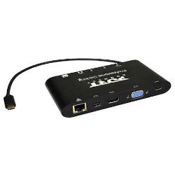 PORT Docking Station Type C, potovalni 1 x 4K