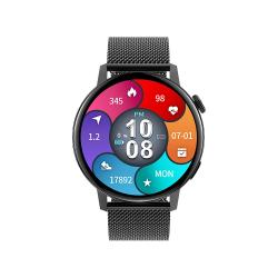 Pametna ura Forever ForeVive 4 SB-350, 1.32", IP67, Android + iOS, črna