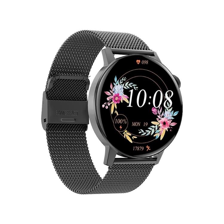 Pametna ura Forever ForeVive 4 SB-350, 1.32", IP67, Android + iOS, črna