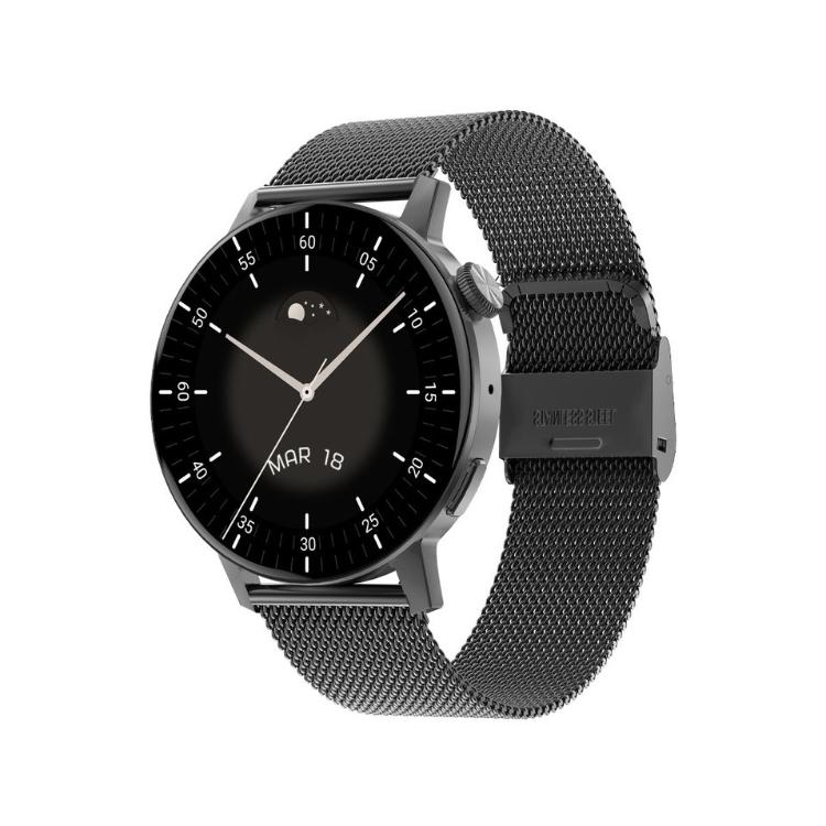 Pametna ura Forever ForeVive 4 SB-350, 1.32", IP67, Android + iOS, črna