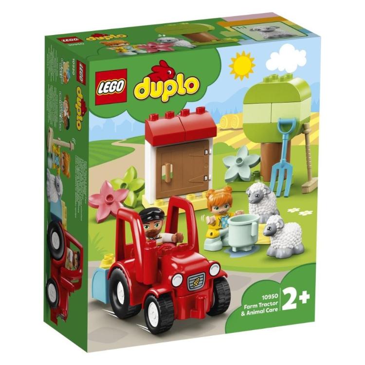 Lego Duplo kmetijski traktor in nega živali- 10950 