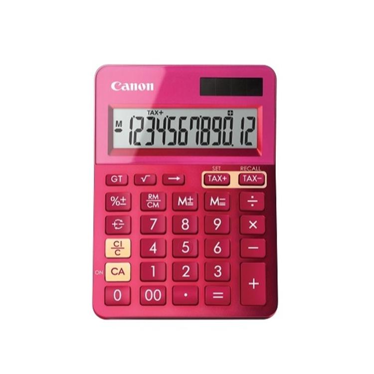Kalkulator Canon LS-123K roza barve