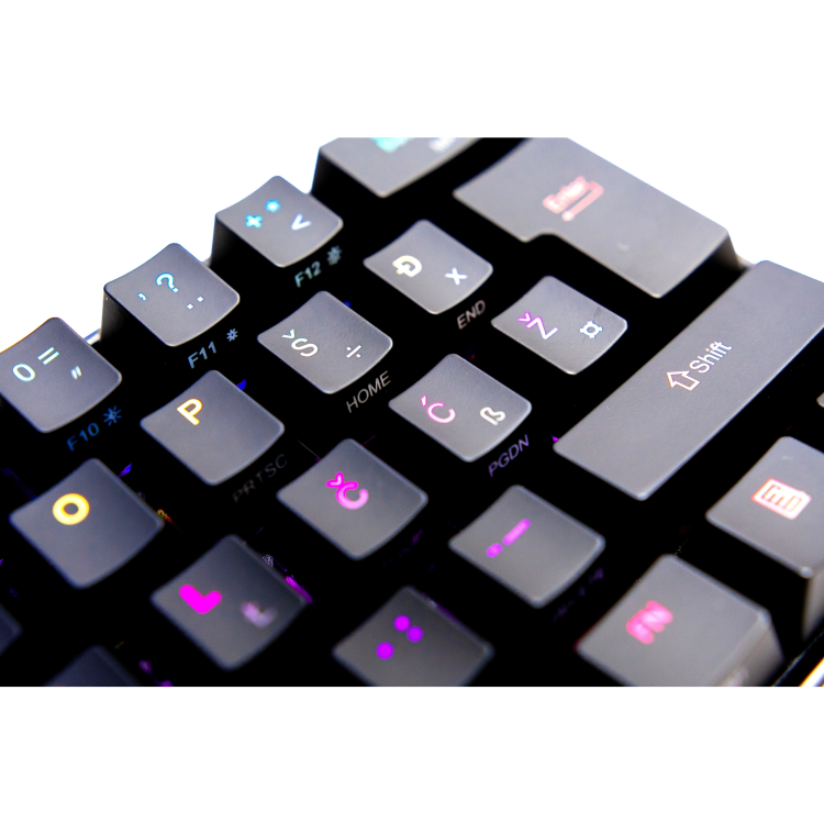 Brezžična tipkovnica Redragon Draconic K530, mehanska, RGB, šumniki, rjava stikala