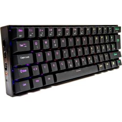 Brezžična tipkovnica Redragon Draconic K530, mehanska, RGB, šumniki, rjava stikala