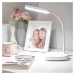 Namizna LED svetilka Emos MOLLY, bela