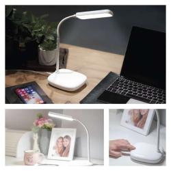 Namizna LED svetilka Emos MOLLY, bela