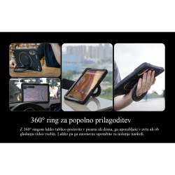 AGM Mobile P2 Active s 360° stojalom za uporabo na mizi, v avtu, pri videih ali nošenju