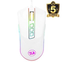 Miška Redragon Cobra M711W, gaming, bela