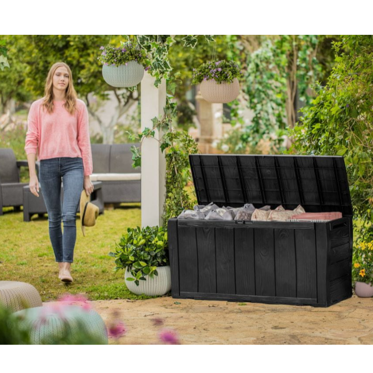 Zaboj za blazine Keter Sherwood 270 l, rjava
