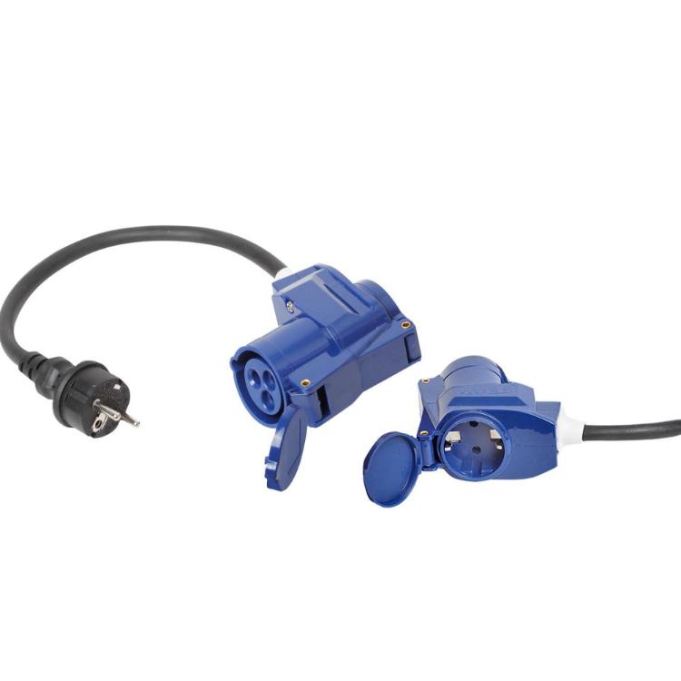 Adaptor BRUNNER SCHUKO/CEE 90 0301082N, 30 cm