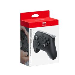 Nintendo Switch 2 Pro Controller, embalaža z brezžičnim igralnim ploščkom, analogni palici, D‑pad in akcijski gumbi.