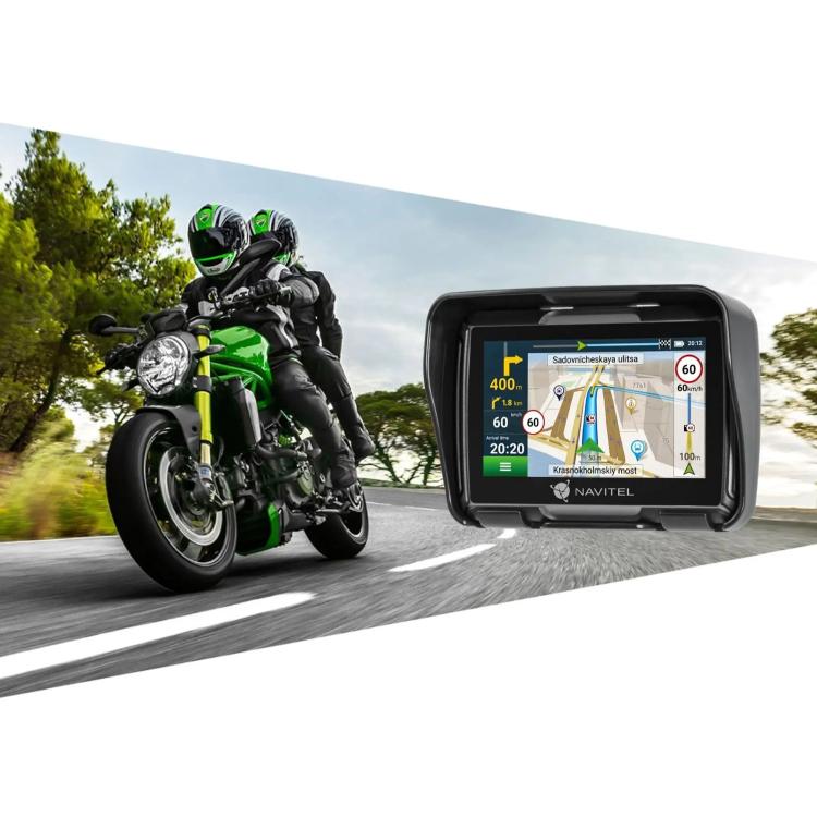 Navigacija GPS za motoriste Navitel G550, 4,3" zaslon, IP67