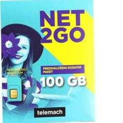 Predplačniški paket Telemach SIM NET2GO 100GM 