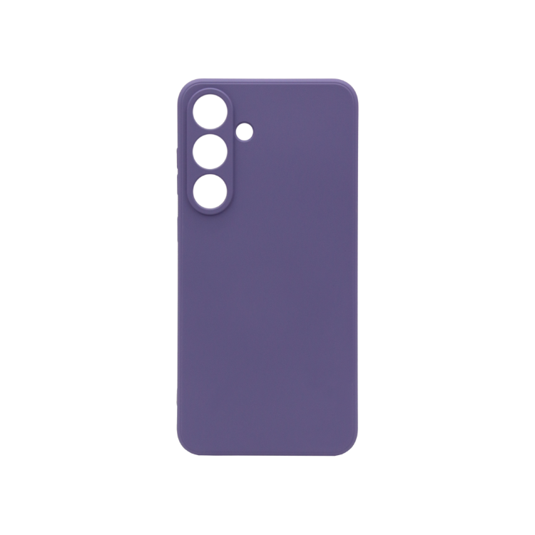 Samsung Galaxy S25 - Gumiran ovitek (TPU) - temno vijoličen N-Type