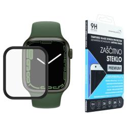 Hibridno zaščitno steklo (folija), Apple Watch 7 (41 mm), črna