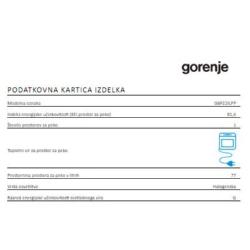 Vgradna pirolitična pečica Gorenje GBF22ILPP_7