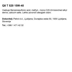 Q8 T 520 15W-40, 5l_3