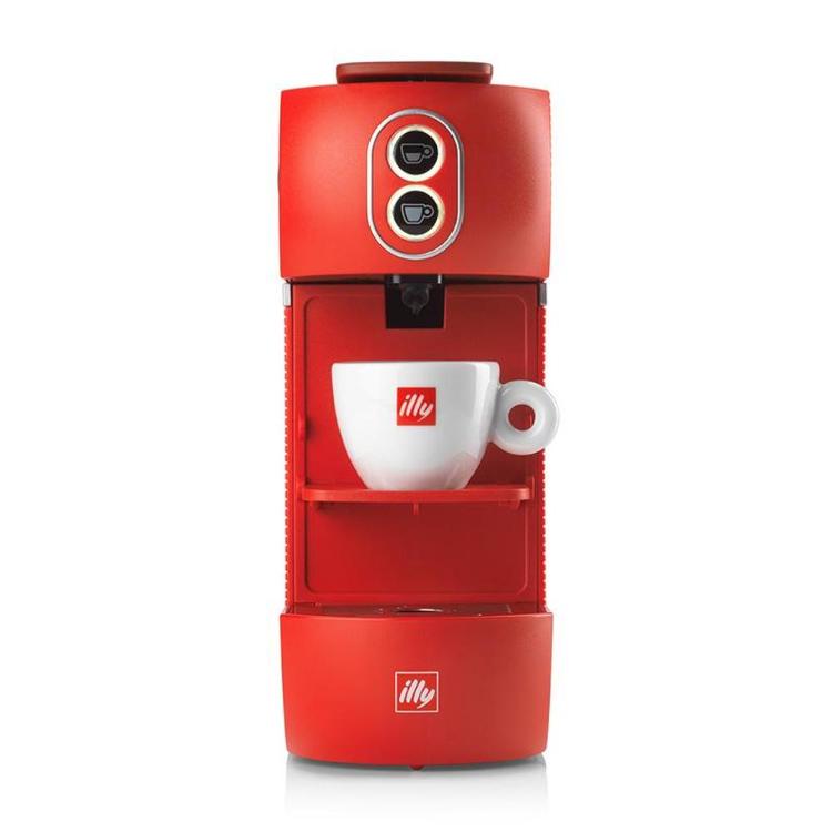 Kavni aparat Illy ESE, rdeč