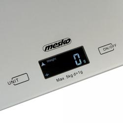 Kuhinjska tehtnica Mesko MS3145S, srebrna